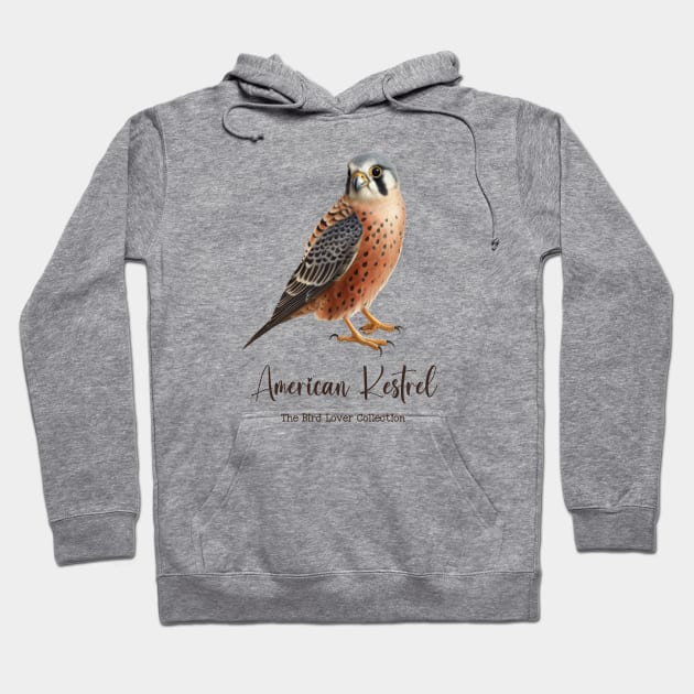 American Kestrel - The Bird Lover Collection Hoodie by goodoldvintage